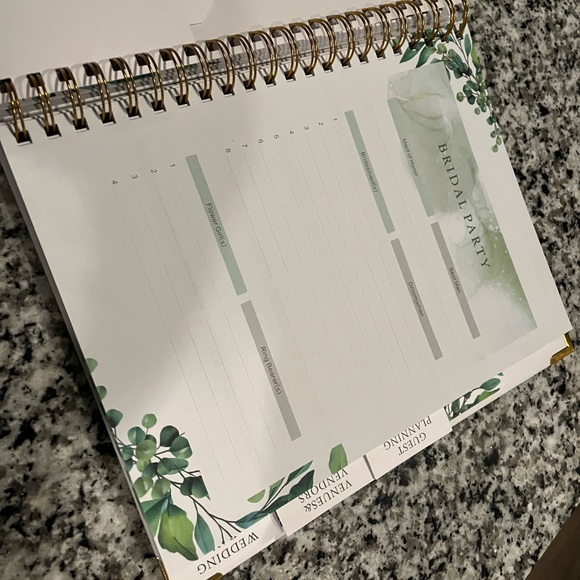 Wedding Planner and Pen Bundle - NWT - Picture 7 of 13